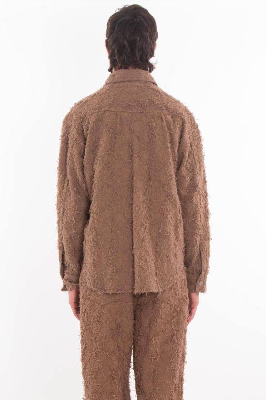 25FW 하이쿠레 긴팔 셔츠 HEW06090 GF168 T0003 Beige - HAIKURE