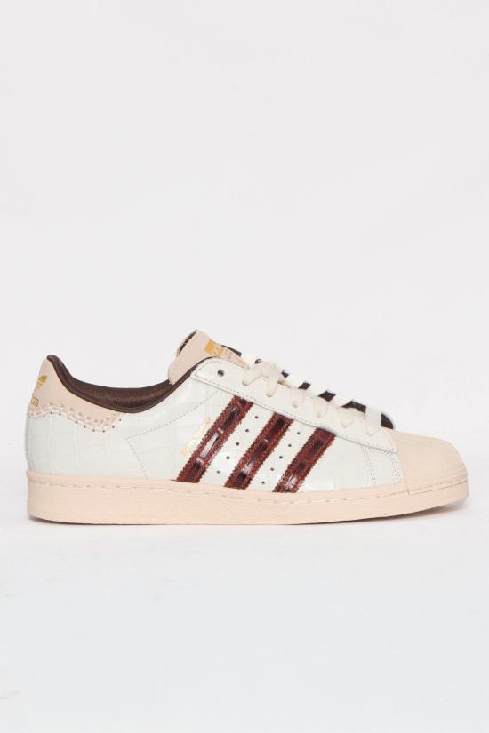 25FW 아디다스 X 웨일즈 보너 슈퍼스타 KH8797 WHITE BROWN White