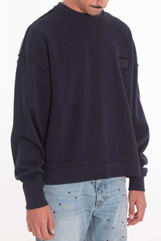 25FW 뉴 암스테르담 서프 어쏘시에이션 긴팔 티셔츠 2502116001 NIGHT Blue - NEW AMSTERDAM SURF ASSOCIATION