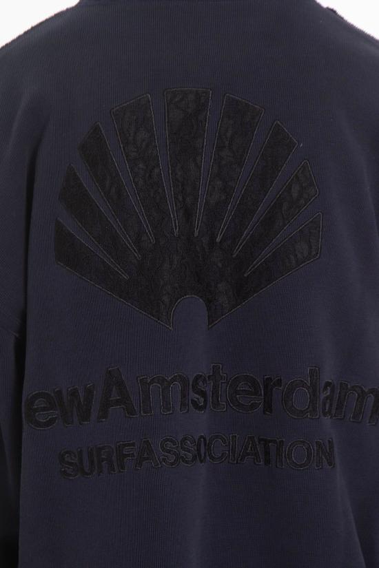 25FW 뉴 암스테르담 서프 어쏘시에이션 긴팔 티셔츠 2502116001 NIGHT Blue - NEW AMSTERDAM SURF ASSOCIATION