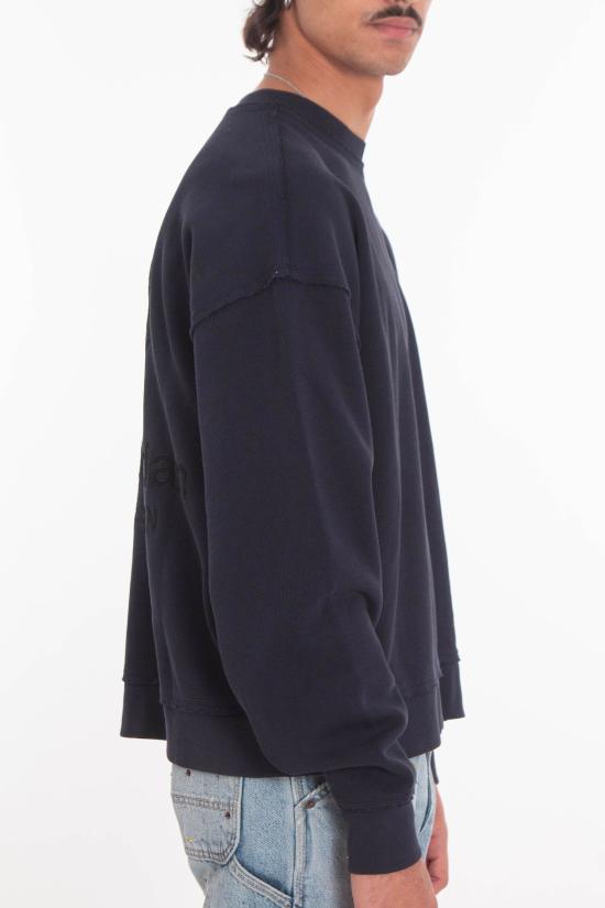 25FW 뉴 암스테르담 서프 어쏘시에이션 긴팔 티셔츠 2502116001 NIGHT Blue - NEW AMSTERDAM SURF ASSOCIATION