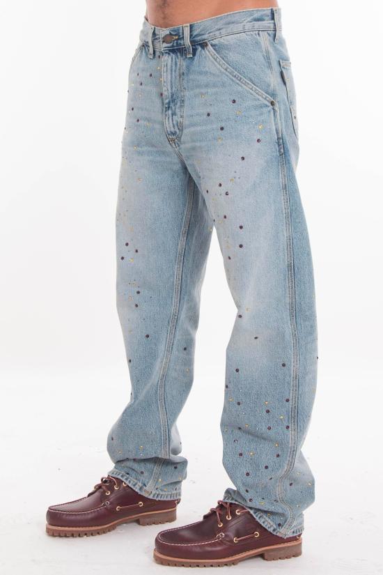 25FW 하이쿠레 데님 팬츠 HEM03258 DF106 L891S Denim - HAIKURE