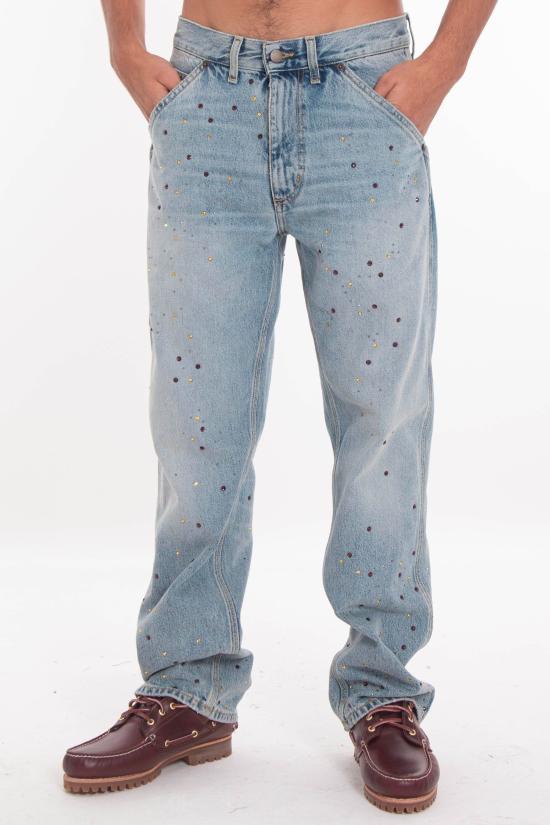 25FW 하이쿠레 데님 팬츠 HEM03258 DF106 L891S Denim - HAIKURE