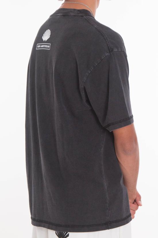25FW 뉴 암스테르담 서프 어쏘시에이션 반팔 티셔츠 2502083002 BLACK Black - NEW AMSTERDAM SURF ASSOCIATION