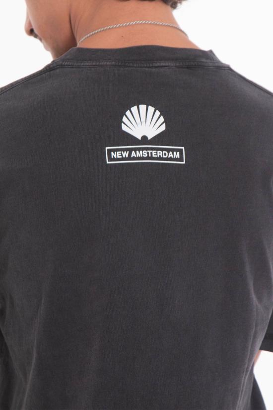 25FW 뉴 암스테르담 서프 어쏘시에이션 반팔 티셔츠 2502083002 BLACK Black - NEW AMSTERDAM SURF ASSOCIATION