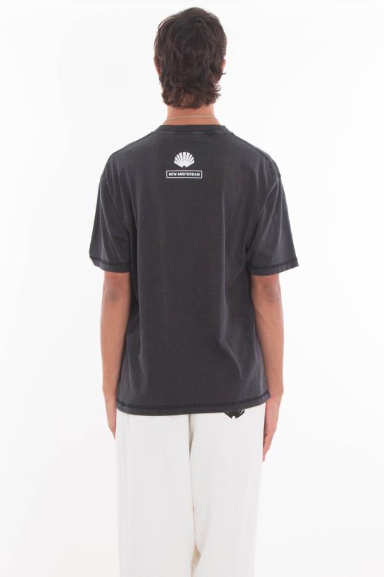 25FW 뉴 암스테르담 서프 어쏘시에이션 반팔 티셔츠 2502083002 BLACK Black - NEW AMSTERDAM SURF ASSOCIATION