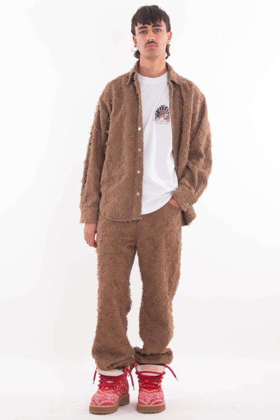 25FW 하이쿠레 데님 팬츠 HEM03252 GF168 T0003 Beige - HAIKURE