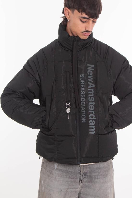 25FW 뉴 암스테르담 서프 어쏘시에이션 자켓 2502006001 BLACK Black - NEW AMSTERDAM SURF ASSOCIATION