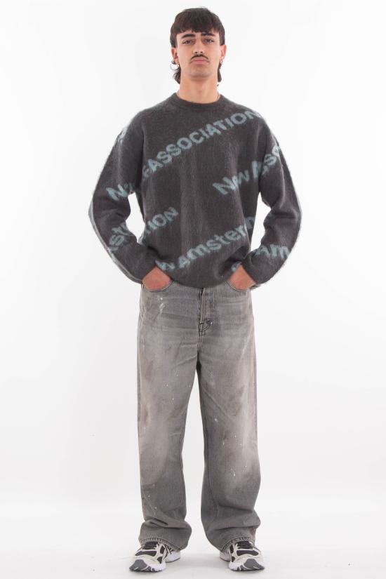 25FW 하이쿠레 데님 팬츠 HEM03257 DF118 L0900 Grey - HAIKURE