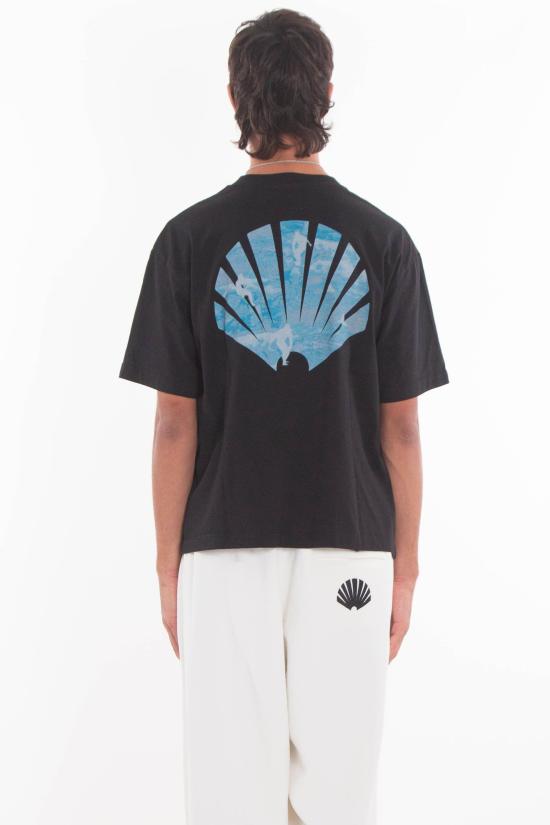 25FW 뉴 암스테르담 서프 어쏘시에이션 반팔 티셔츠 2502071001 BLACK Black - NEW AMSTERDAM SURF ASSOCIATION