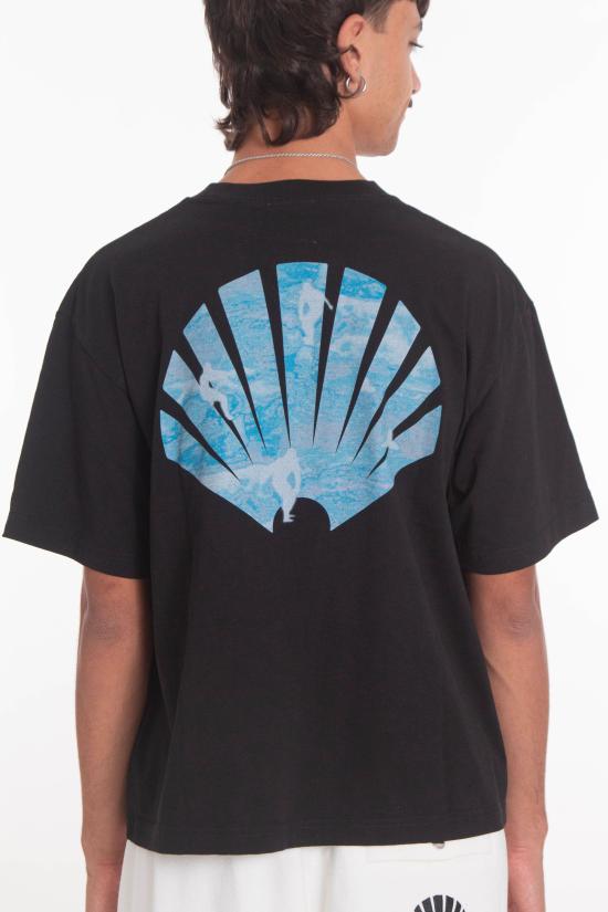 25FW 뉴 암스테르담 서프 어쏘시에이션 반팔 티셔츠 2502071001 BLACK Black - NEW AMSTERDAM SURF ASSOCIATION