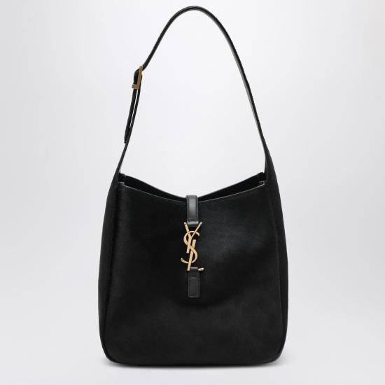 25FW 생로랑 LE 5 A 7 서플 스몰백 850533AAFGV Black