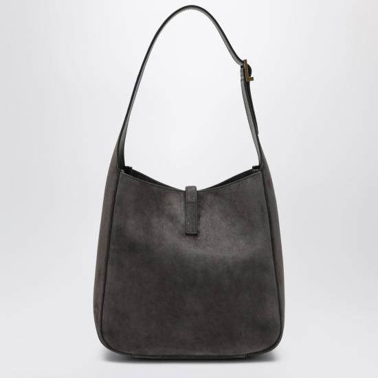 25FW 생로랑 LE 5 A 7 서플 스웨이드 스몰 8505331U80W Brown - SAINT LAURENT