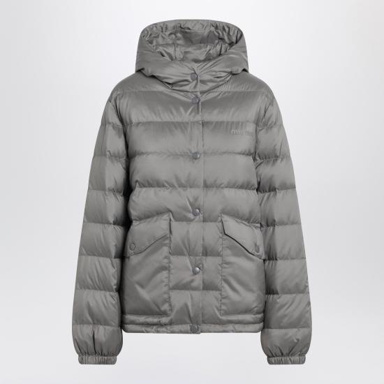 26SS 미우미우 숏패딩 ML1408OOO158A Grey