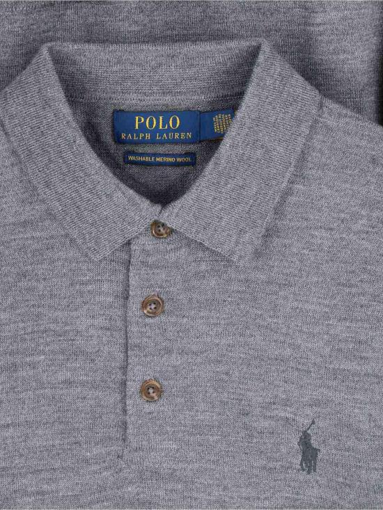  폴로 랄프로렌 폴로 티셔츠 710941104003 Grey - POLO RALPH LAUREN