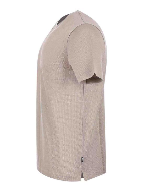 26SS 휴고보스 반팔 티셔츠 5052499810266430000 Beige - HUGO BOSS