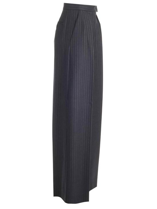 25FW 막스마라 스트레이트 팬츠 2421136403600700000 Blue - MAX MARA