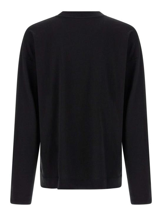 드리스 반 노튼 반팔 티셔츠 2520211132603900 Black - DRIES VAN NOTEN