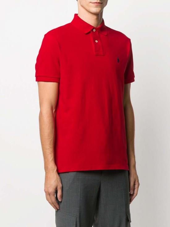  폴로 랄프로렌 폴로 티셔츠 710666998003 Red - POLO RALPH LAUREN