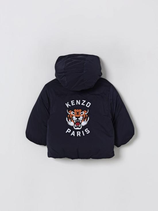 25FW [키즈] 겐조 캐주얼 자켓 K61281 845 Marine - KENZO