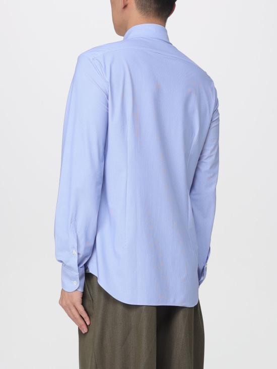 25FW 꼬르넬리아니 긴팔 셔츠 00PN780001491 02 Blue - CORNELIANI