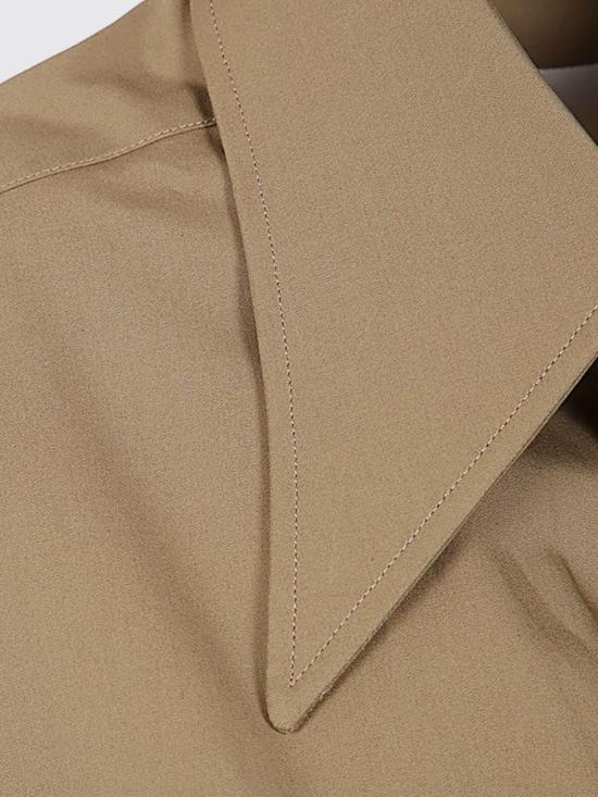 25FW 마르지엘라 반팔 셔츠 S67DR0009S43001 114 Brown - MAISON MARGIELA