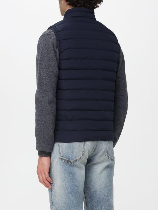 25FW 엠포리오 아르마니 베스트 8N1BQ11NLRZ 0920 Blue - EMPORIO ARMANI