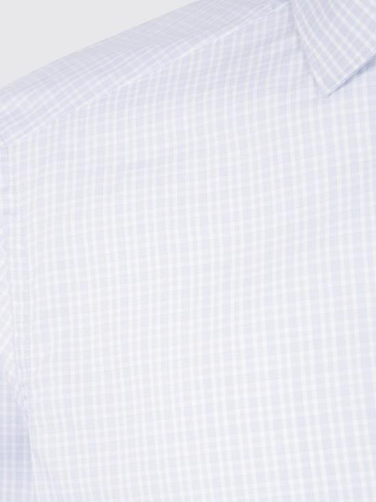 25FW 에르메네질도제냐 긴팔 셔츠 201602A29MS0MT 436 Gnawed Blue - ERMENEGILDO ZEGNA