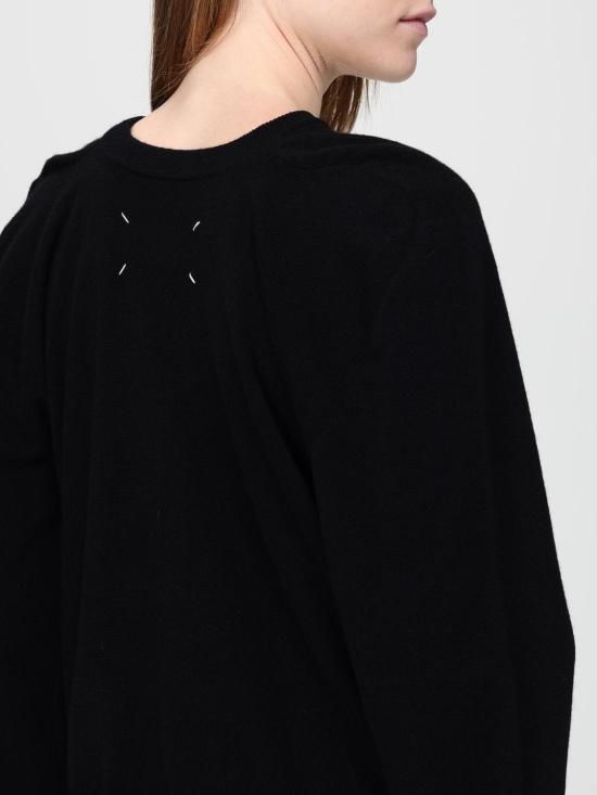 25FW 마르지엘라 스웨터 S29HL0023M13178 900 Black - MAISON MARGIELA