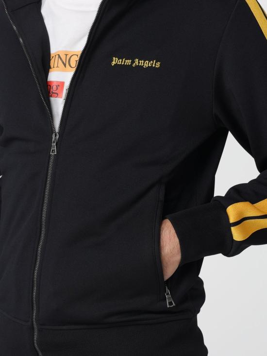 25FW 팜앤젤스 긴팔 티셔츠 BD058F25FAB001 1018 Black - PALM ANGELS