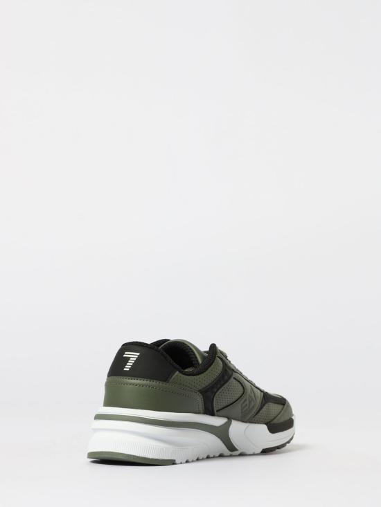 25FW 엠포리오 아르마니 스니커즈 7X000360AF19082 M7059 Green - EMPORIO ARMANI