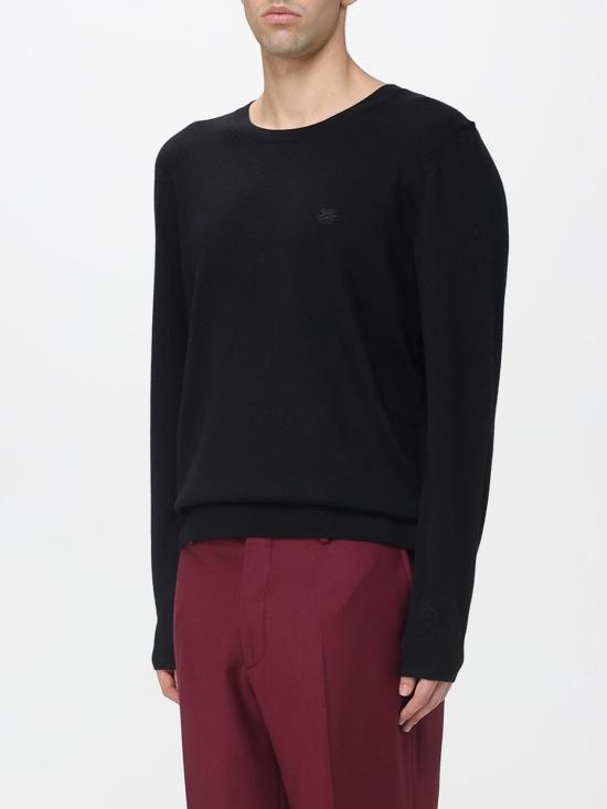 25FW 에트로 스웨터 MRKF0096AL291 N0000 Black - ETRO