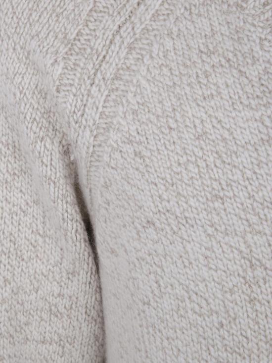 25FW 에르메네질도제냐 스웨터 UGB30A2300903 272 Natural - ERMENEGILDO ZEGNA