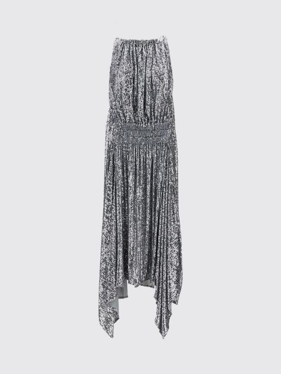 25FW 파코라반 롱 원피스 25ACRO151PO0391 P040 Silver