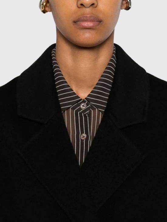 25FW 루루 드 세종 코트 BORNEOLDS Black - LOULOU DE SAISON