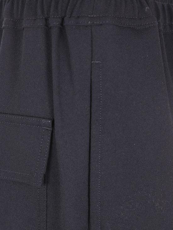 25FW 릭 오웬스 스트레이트 팬츠 RU02E1390WA 09 Black - RICK OWENS