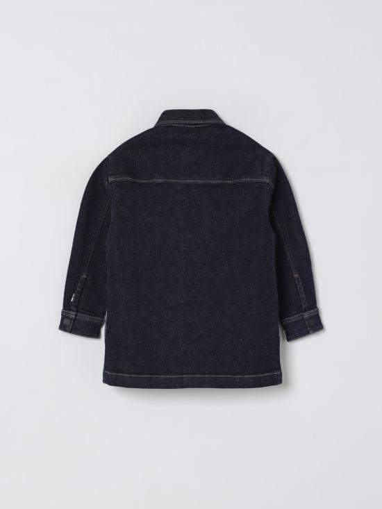 25FW [키즈] 보스 셔츠 J52316 Z35 Blue - BOSS