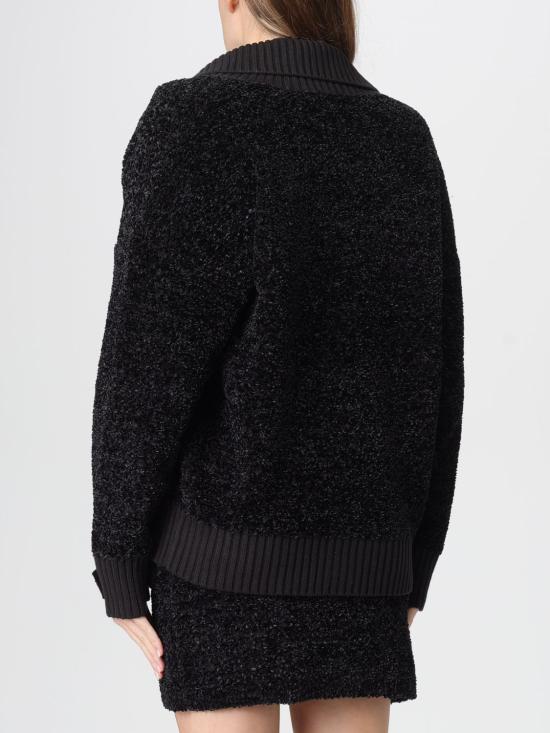 25FW 엘리자베타프랜치 가디건 MK44S 110 Black - ELISABETTA FRANCHI