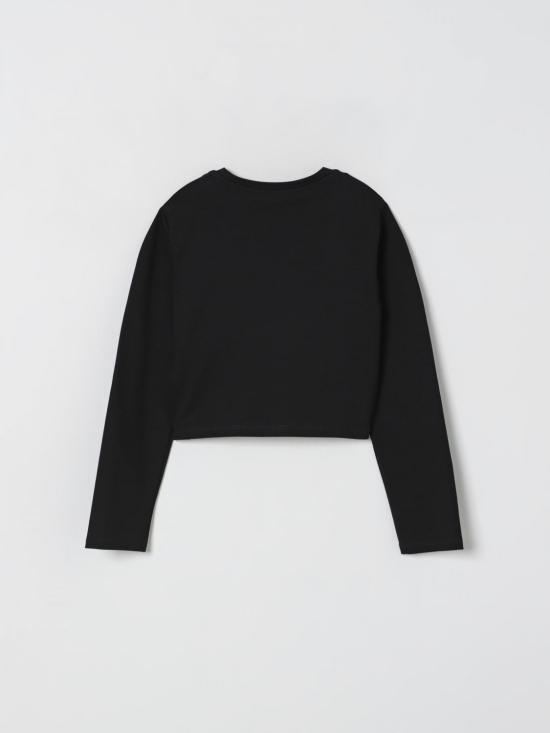 25FW [키즈] 트윈셋 티셔츠 252GJ232A 00006 Black - TWINSET