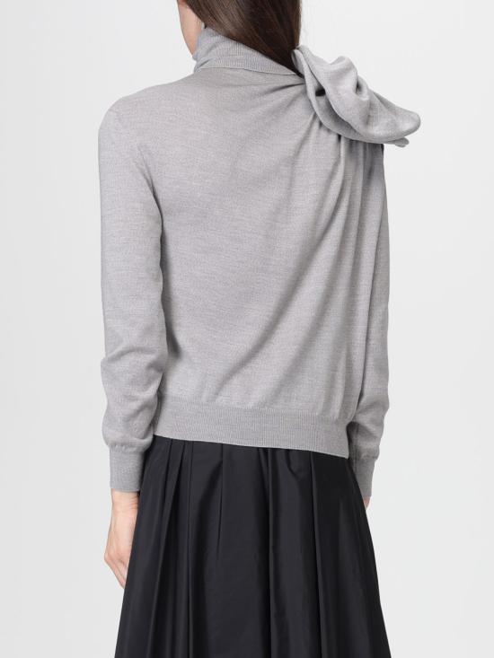 25FW 모스키노 터틀넥 09035401 0486 Grey - MOSCHINO