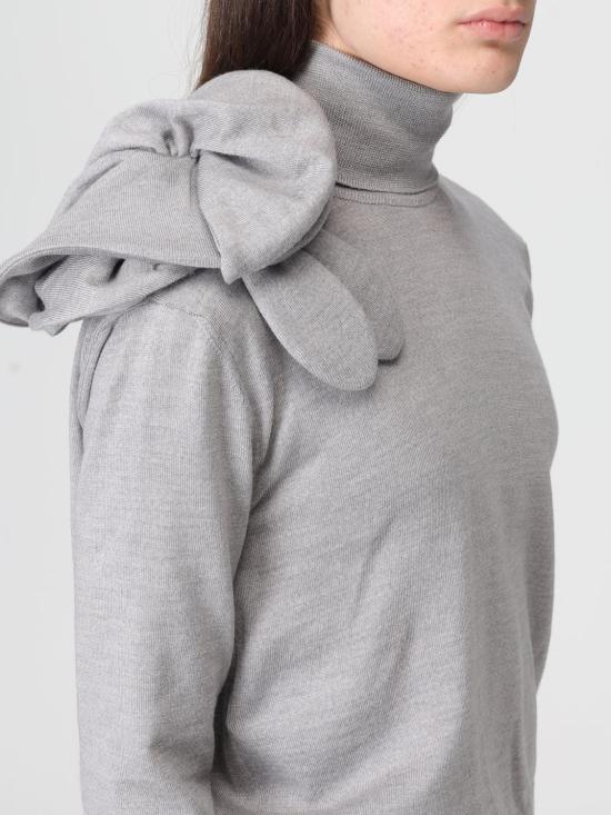 25FW 모스키노 터틀넥 09035401 0486 Grey - MOSCHINO