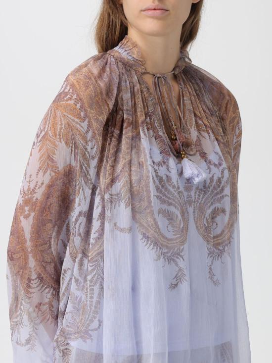 25FW 짐머만 블라우스 0991TF251 LPSL Lilac - ZIMMERMANN