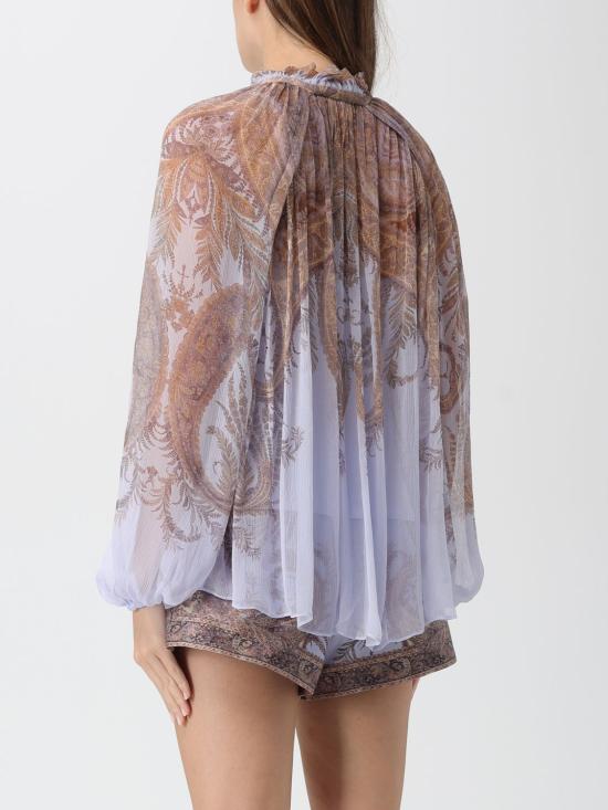 25FW 짐머만 블라우스 0991TF251 LPSL Lilac - ZIMMERMANN