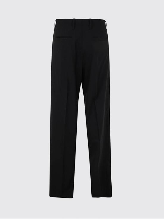 25FW 베르사체 스트레이트 팬츠 10067141A03848 1B000 Black - VERSACE