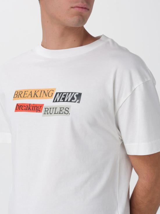 25FW 팜앤젤스 반팔 티셔츠 AA109F25JER005 0384 White - PALM ANGELS