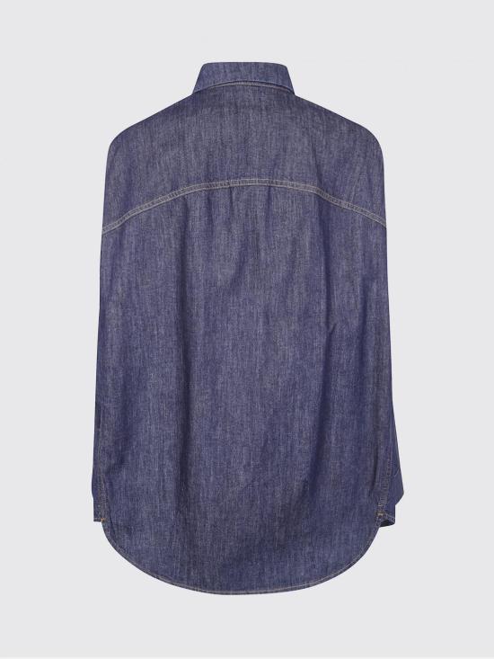25FW 드리스 반 노튼 셔츠 2520107292382 507 Indigo - DRIES VAN NOTEN