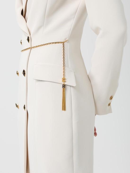 25FW 엘리자베타프랜치 롱 원피스 AB896 DZ9 Milk - ELISABETTA FRANCHI