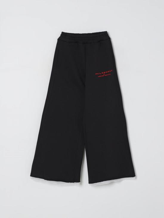25FW [키즈] 필로소피 트레이닝/조거 팬츠 I9F4016036 P050 Black