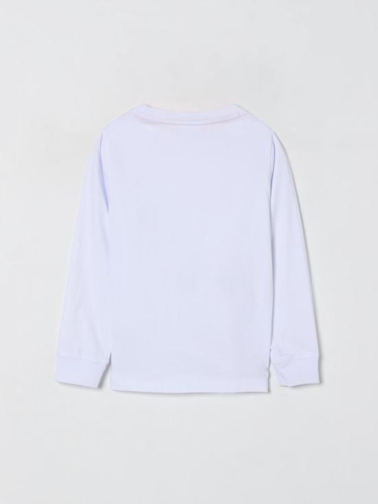 25FW [키즈] 썬 68 티셔츠 T45312 01 White - SUN 68