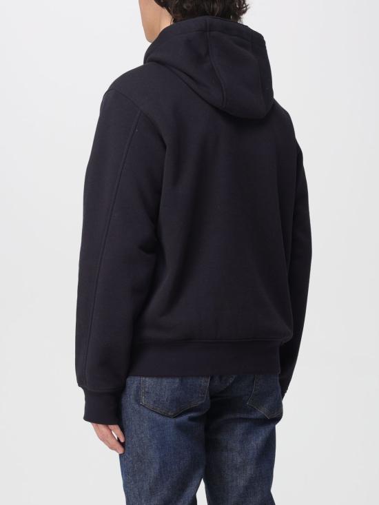 25FW 알마니 긴팔 티셔츠 XM001026AF16279 UB101 Navy - ARMANI